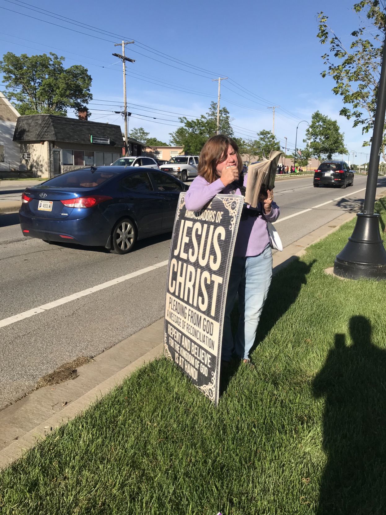 Michigan City protest